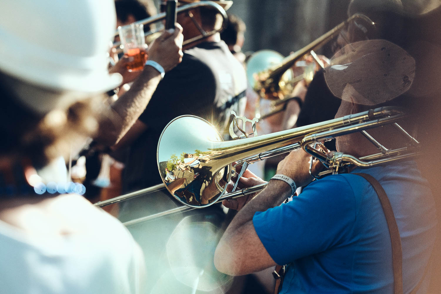 Beatprotest Street Brass Band in Straßburg