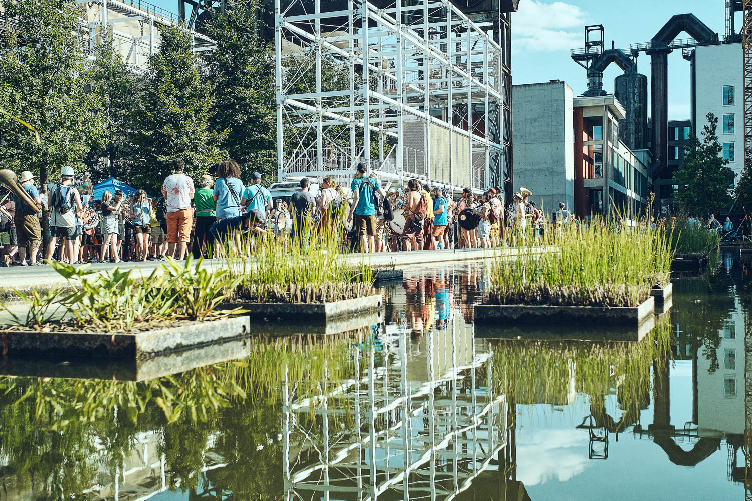 Beatprotest Street Brass Band in Straßburg 2